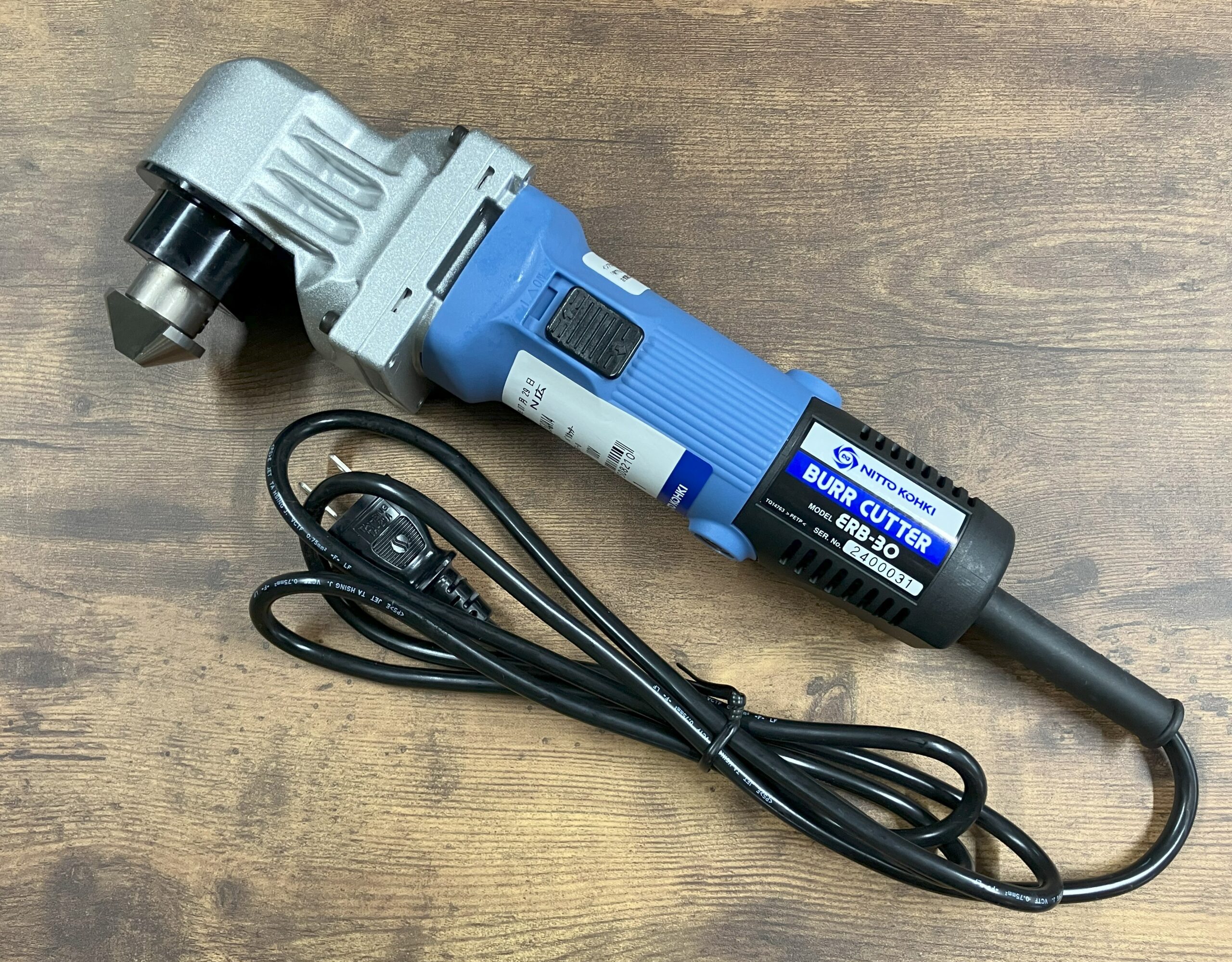 日東工器 NITTO KOHKIの電動バリカッターERB-30の本体画像